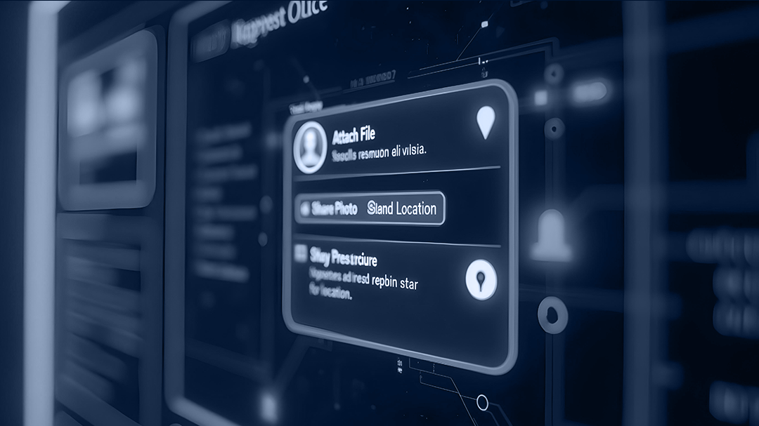 Attach Media & Locations